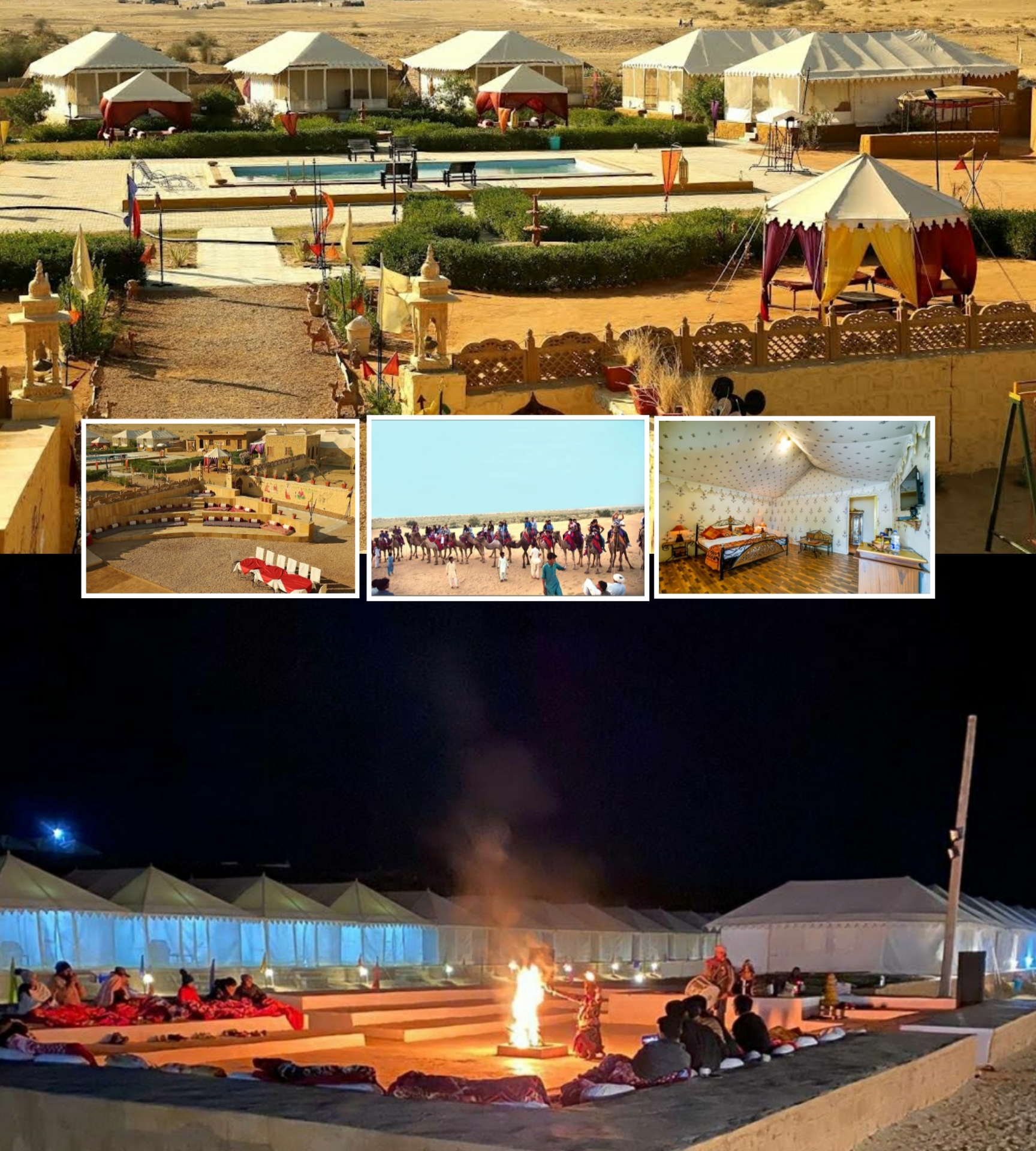 Sand Dunes with Mobile Tent package in jaisalmer